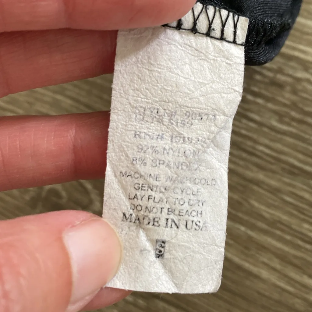 Y2k vintage midi slip skirt ditsy floral black pink small - Image 6