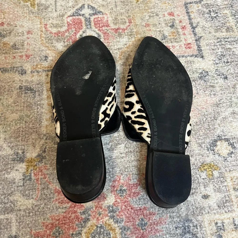 Bleecker & Bond Simone Cheetah Mules - Image 5