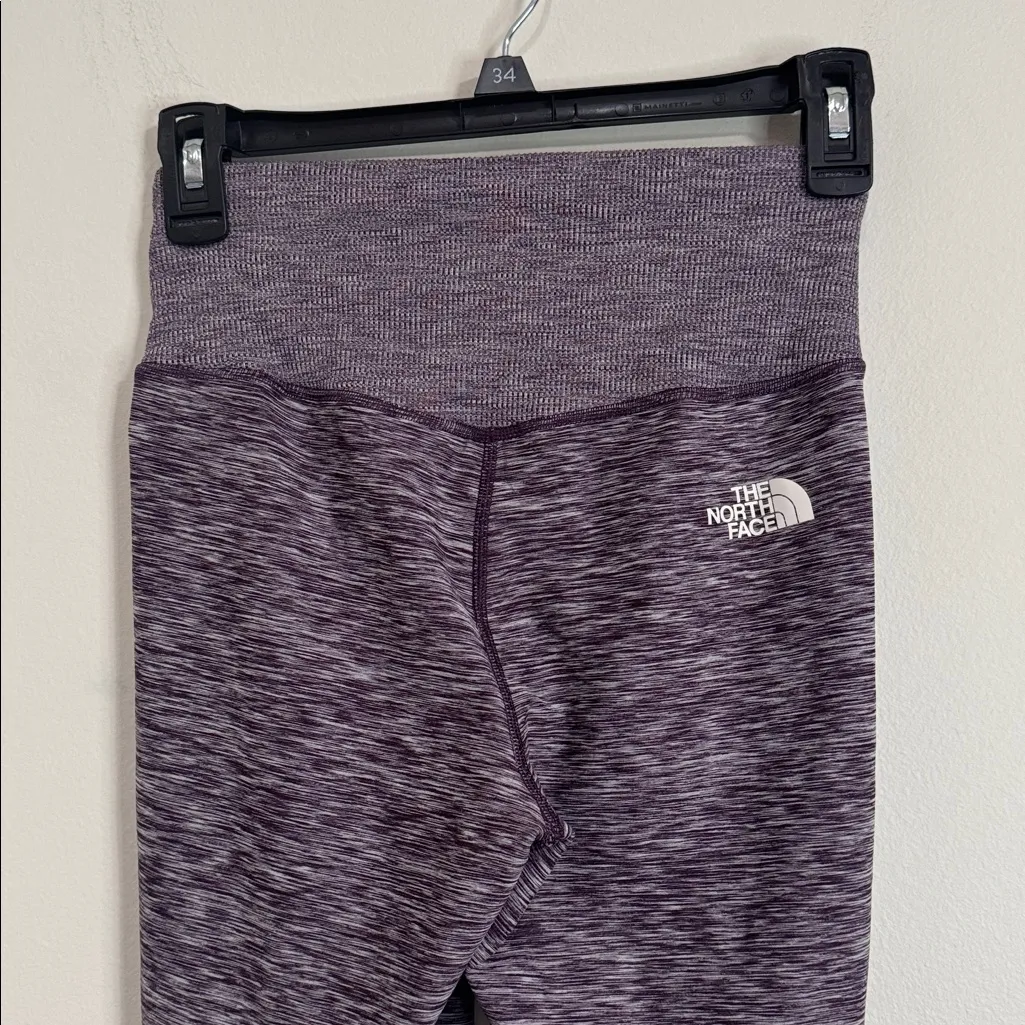 The North Face Dune Sky 7/8 Leggings/Tights in Twilight Mauve Heather size S - Image 5