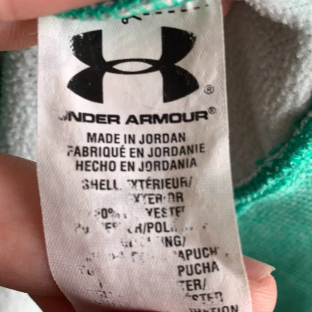 Under Armour Seafoam Green Storm Coldgear Hoodie - Image 4