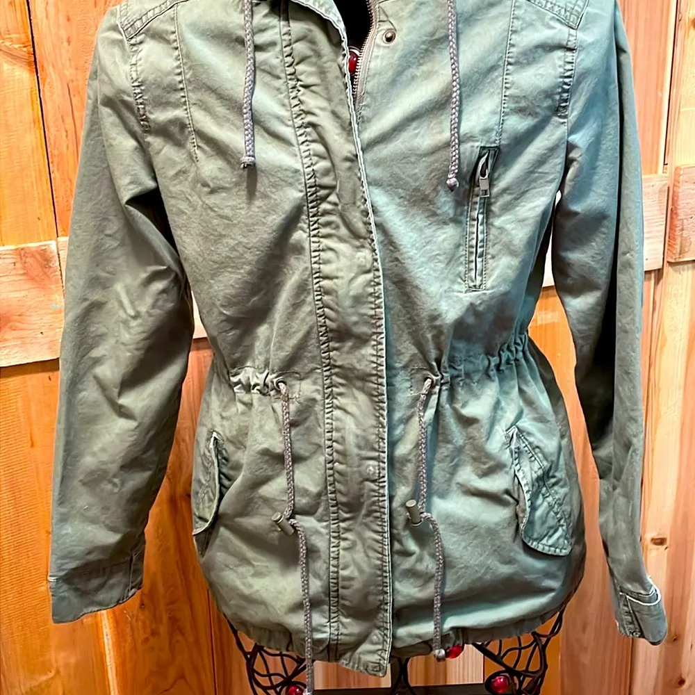 🆓🆓🆓FREE W/PURCHASE🆓🆓🆓Army Green Utility Jacket - Image 2