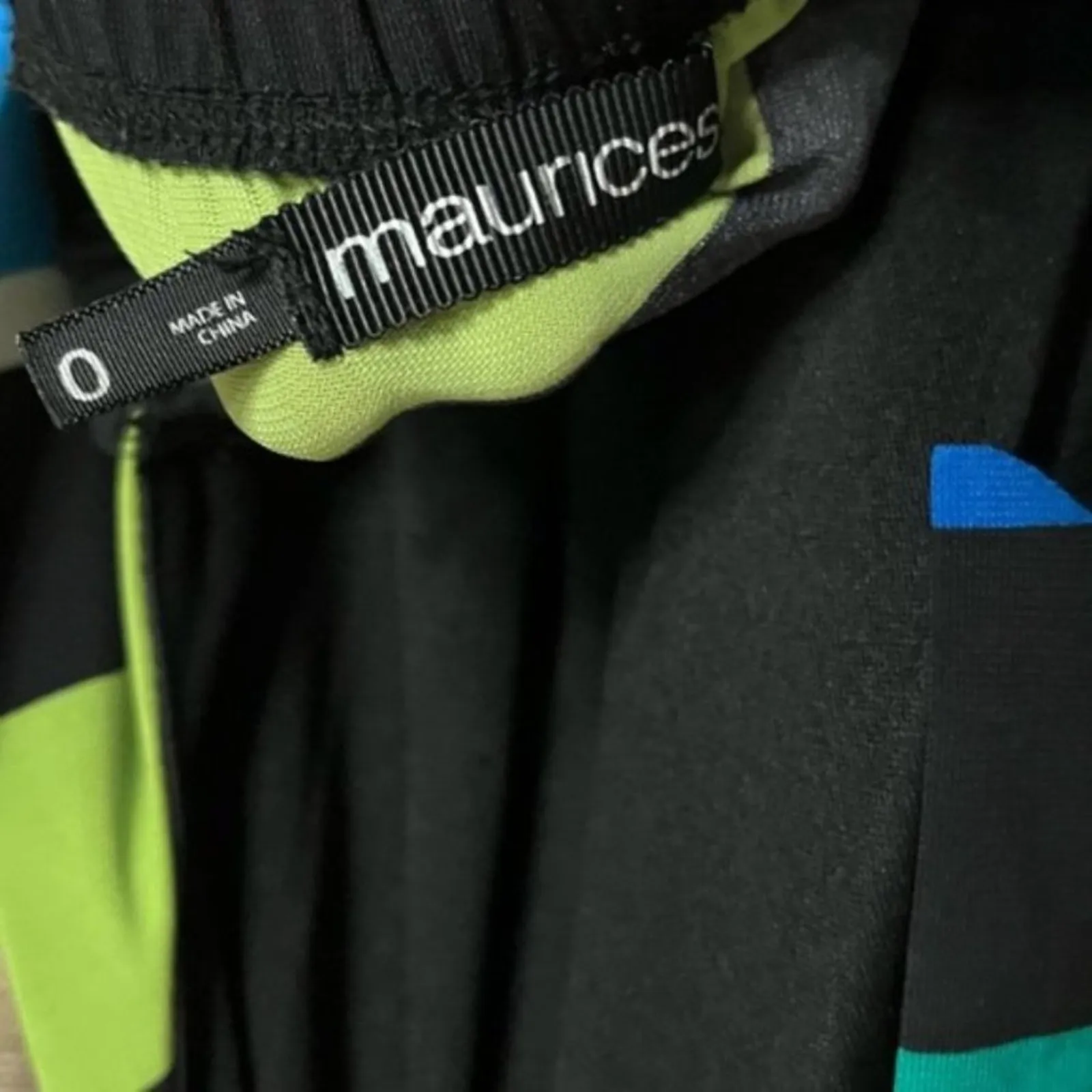 Maurices Blue And Green Stripe Maxi Dress Size‎ 0 - Image 14