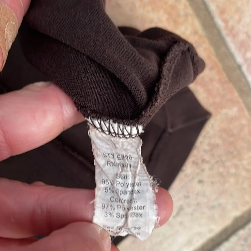 Cabi knit sweater dress brown - Image 5