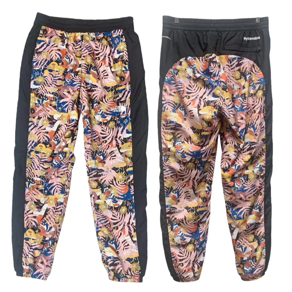 The North Face Hydrenaline Windwall Multicolor Printed Joggers w/Pockets Small - Image 10