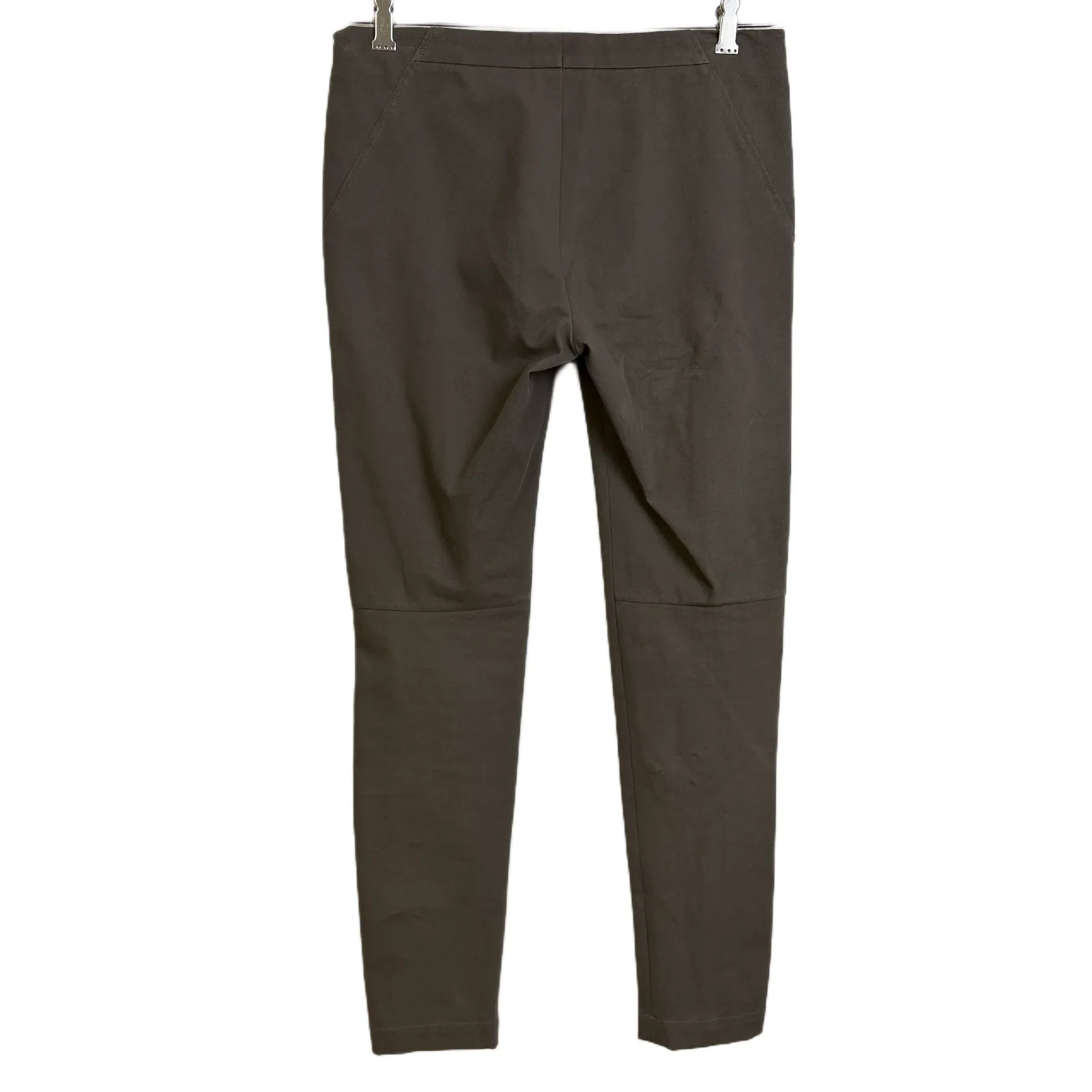 Brunello Cucinelli Slim Fit Pants Womens Size 6 Taupe Skinny Leggings Italy 29" - Image 9