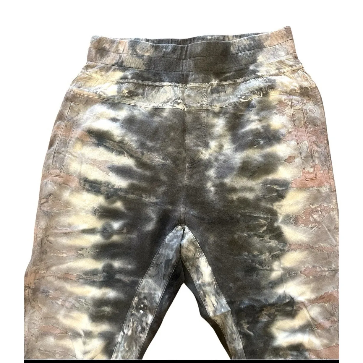 Young‎ Fabulous & Broke Callen Tie Dye Pants Joggers Size M Black Pink Cargo - Image 3