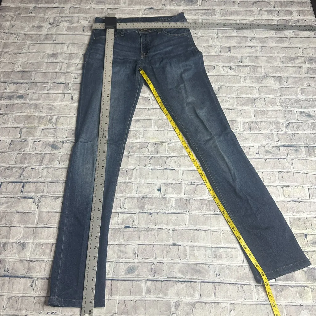 EUC DL 1961 "DL Pro 36 Grace High Rise straight Jeans" Size 26 - Image 15