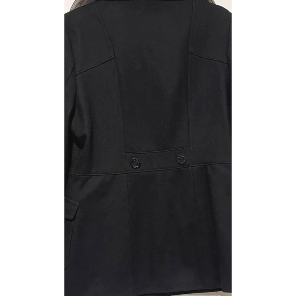 Nautica Wool Blend Coat Double Breasted Jacket Womens Size 6 - Image 7