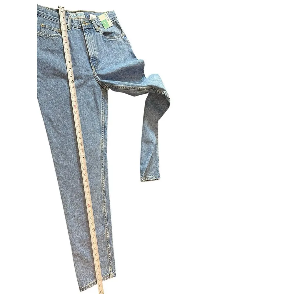 LA Blues High Waisted 90s Mom Jeans Straight Leg Size 10L  Slim Fit NWT - Image 14