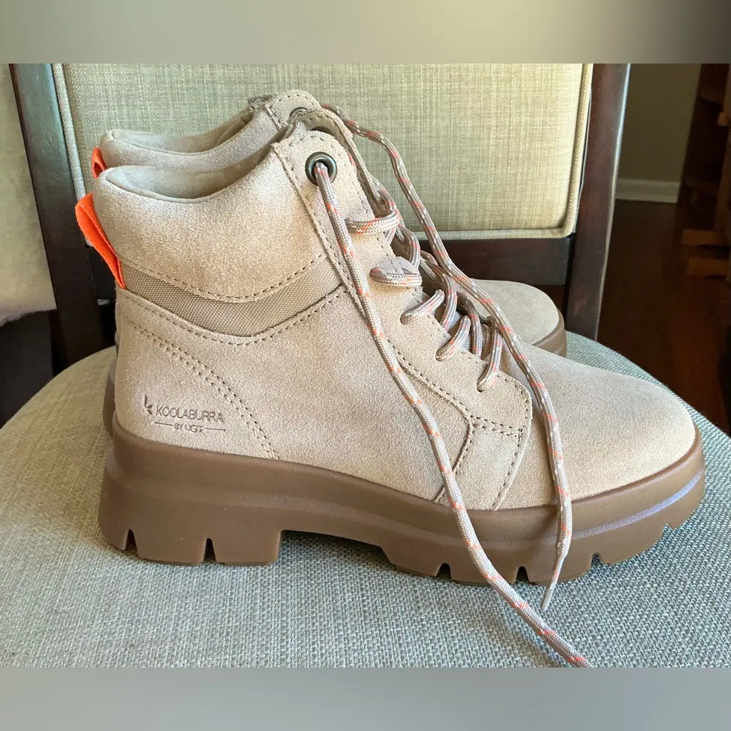 Koolaburra by UGG combat boots🔥🔥 Tan Size 7 - Image 7