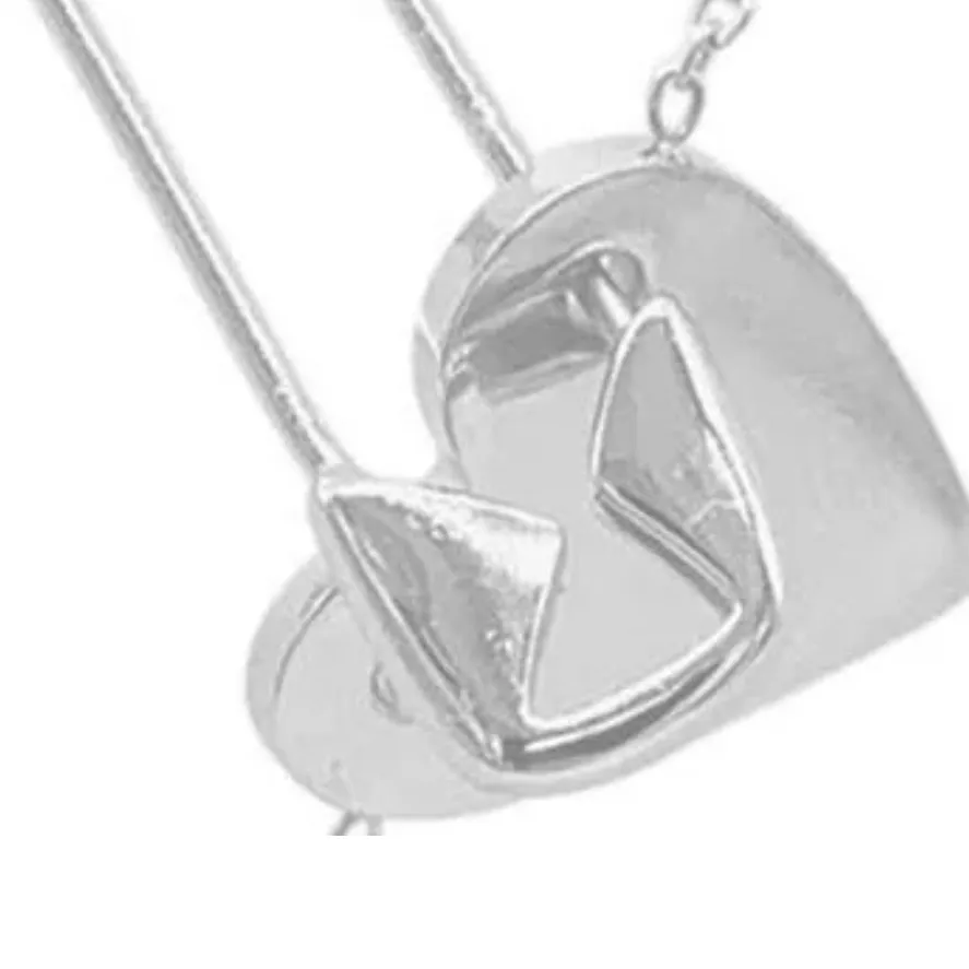 ADORNIA SILVER SAFETY PIN LARIAT NECKLACE - Image 5