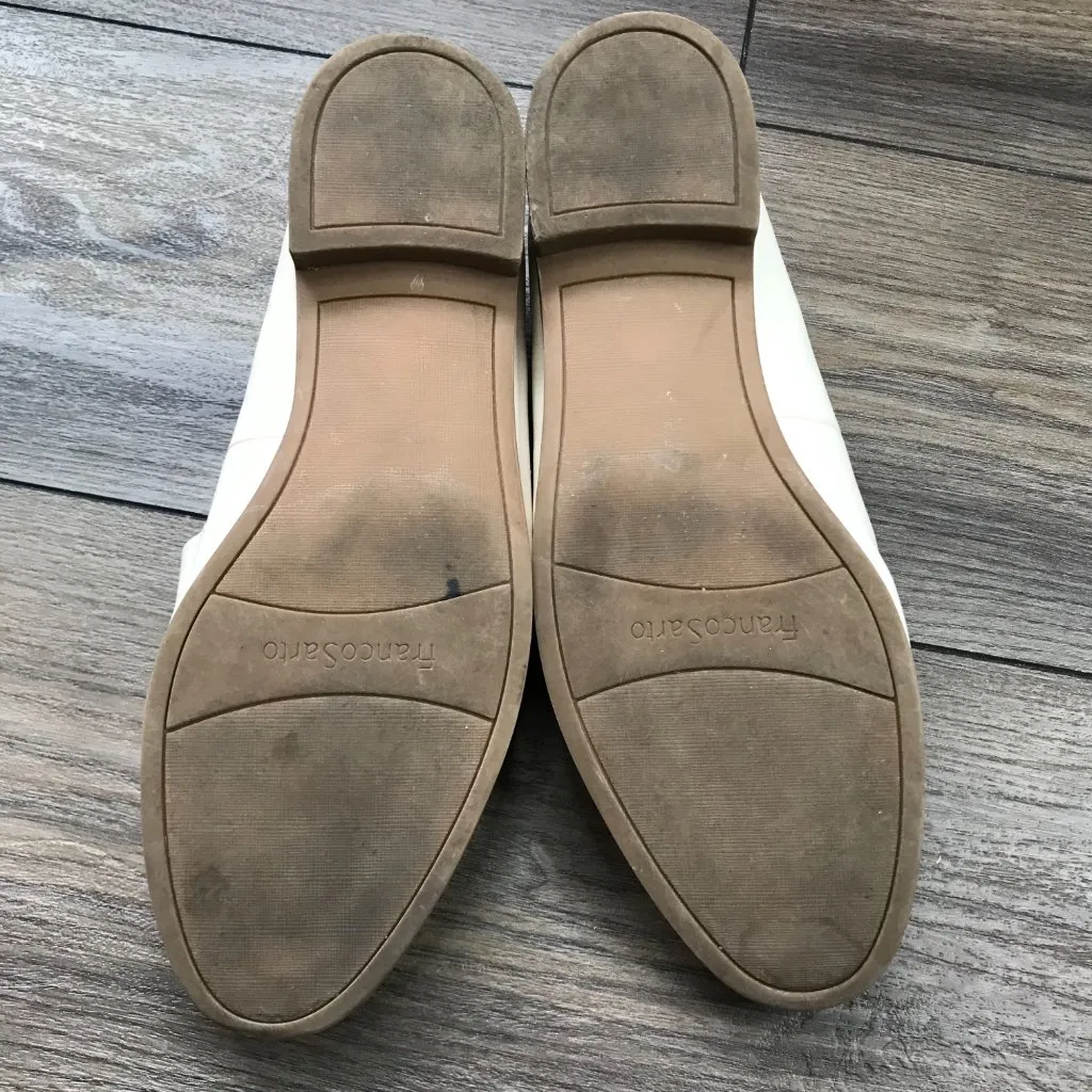 Franco Sarto Hudley Leather‎ Loafers Women's Size 9M EU 39 Comfort Neutral FLAW - Image 5