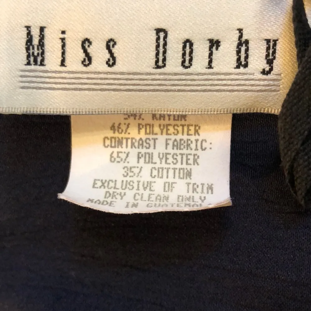 Vintage Miss Dorby Layered Maxi Dress 1980s? Marked Size 14 Runs Very Small - Image 8