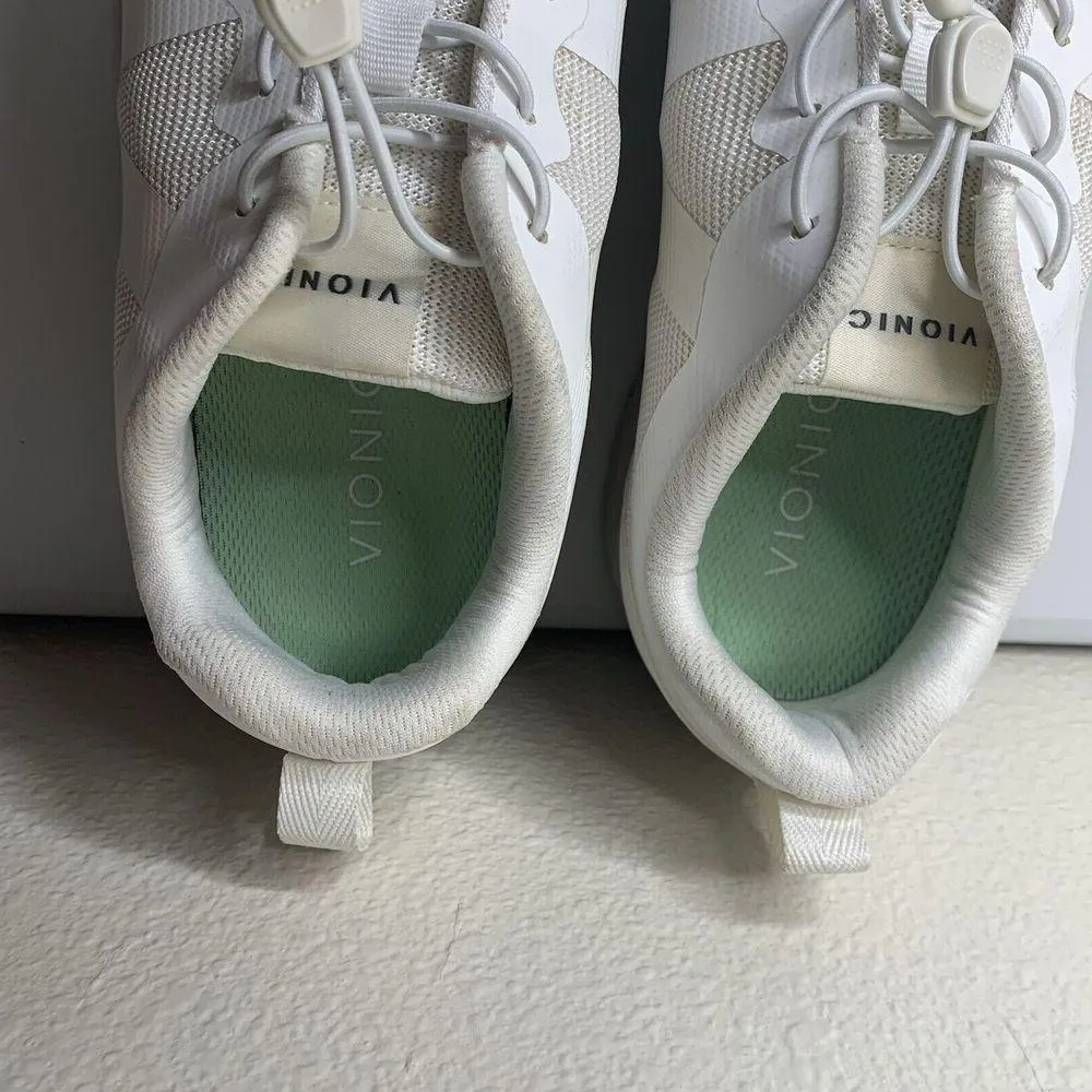 Bungee Lace Athletic Sneakers Norelle Shoes Women’s Sz 9.5 M White - Image 5