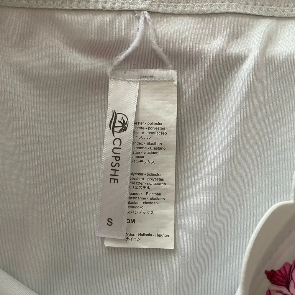 Cupshe Floral Print High Waist Bikini Bottoms Size S - Image 7