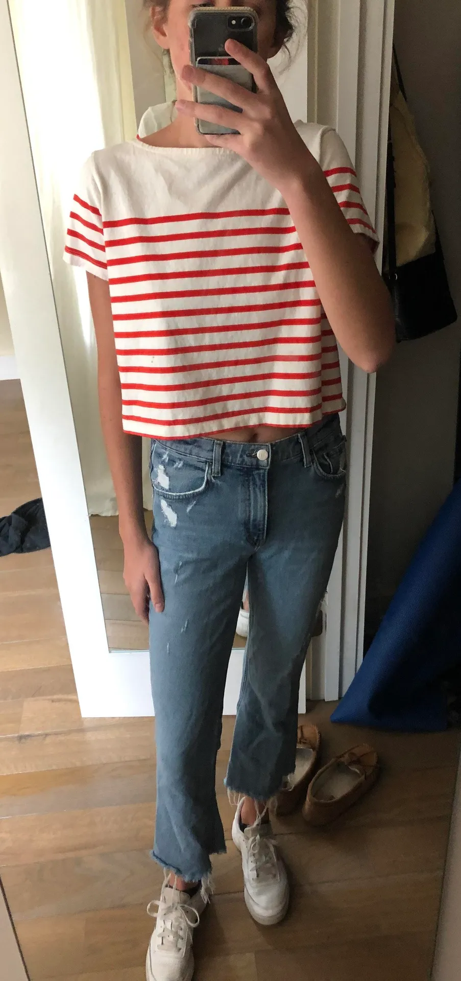 Madewell Boxy Striped Tee - Image 3