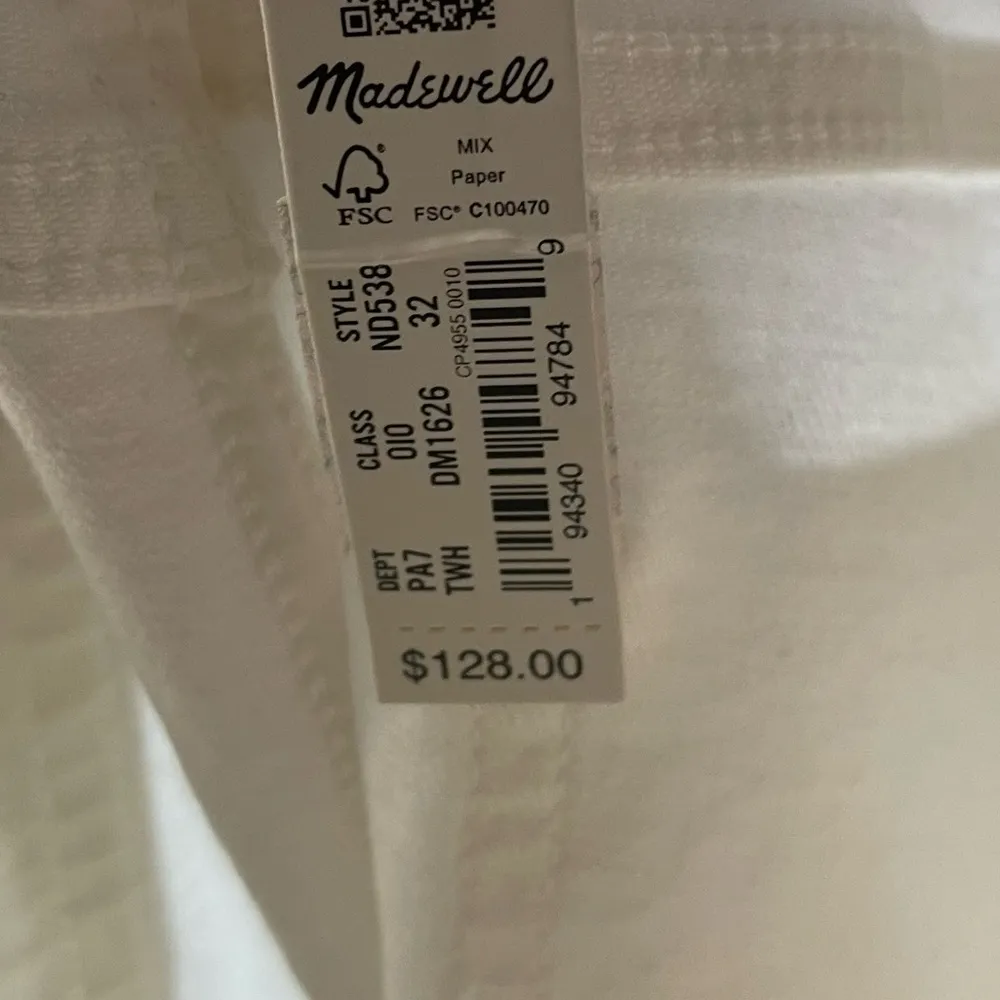 Madewell The Perfect Vintage Wide-Leg Crop Jean Women’s Sz 32 - Image 8