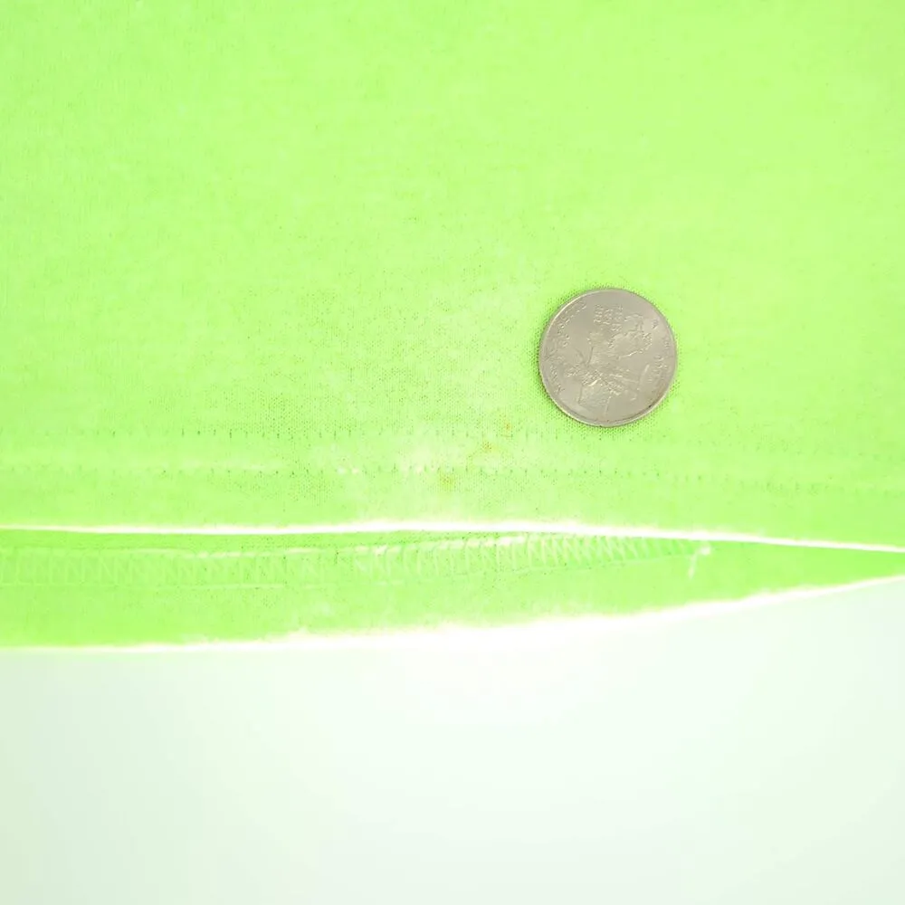 Three Olives Neon Electric Green Unisex Crewneck T - Image 8