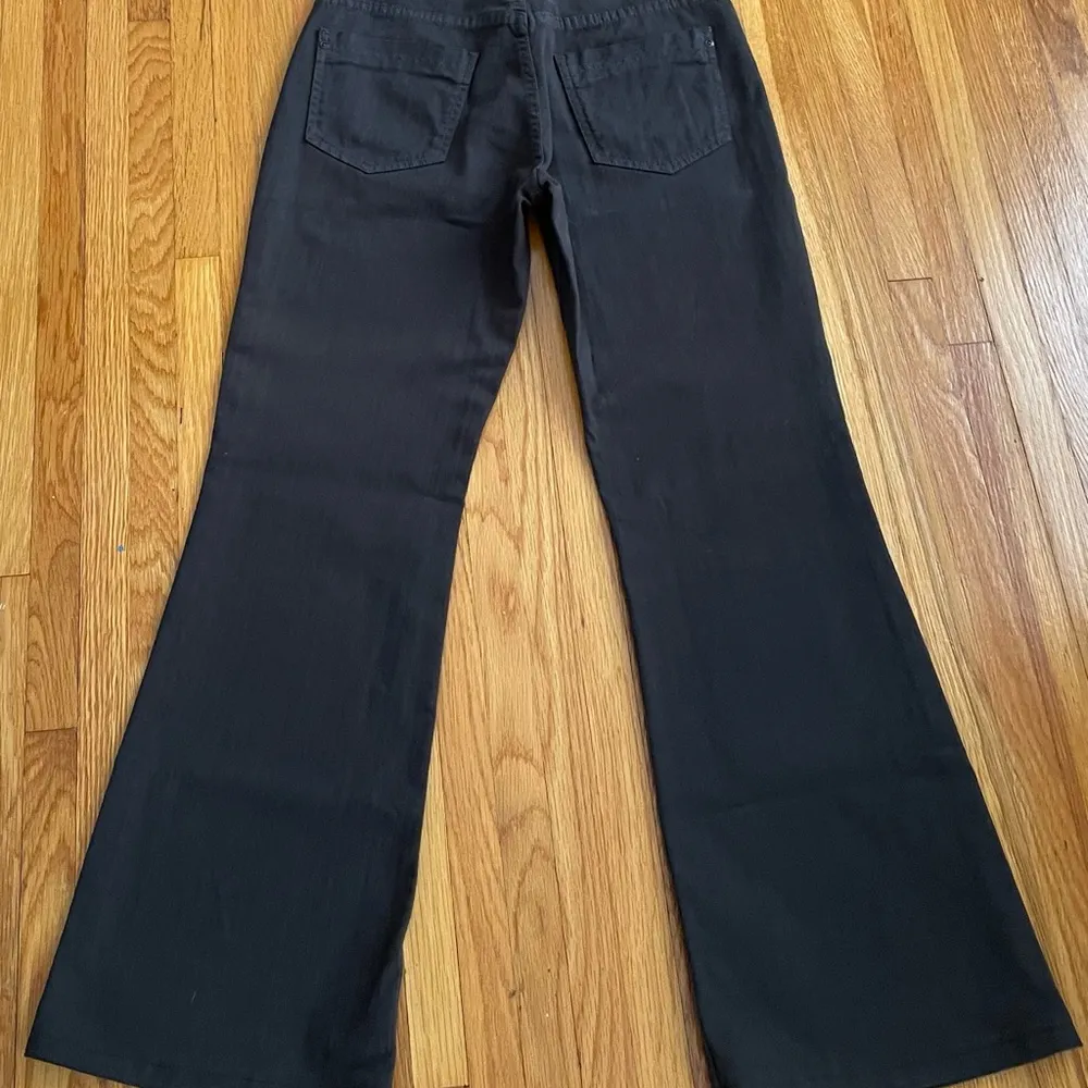 Comptoir des Cotonniers Cover brown flare cotton minimalist pants siz 38 or US 6 - Image 3