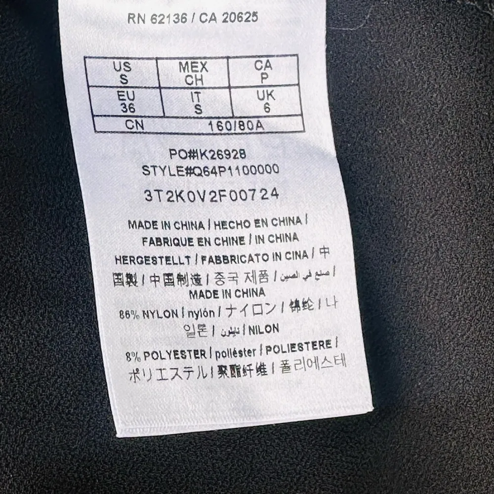 GUESS Bling Black/Red Sleeveless Aurelie Double Layer Top - Image 15