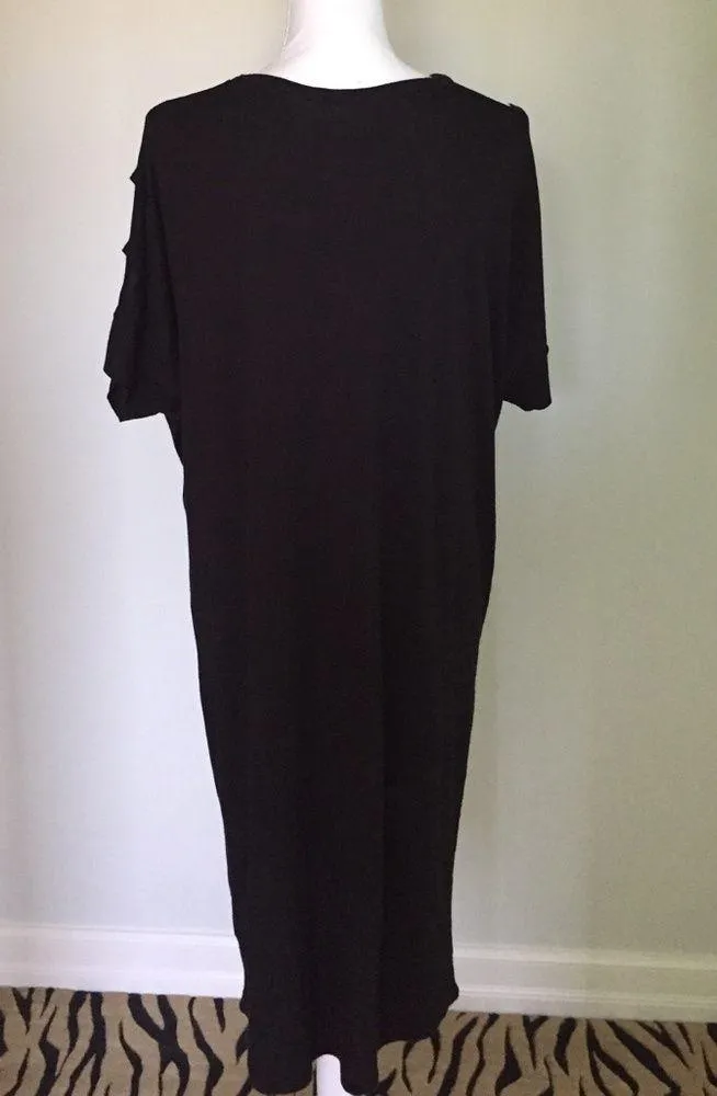 Black Cold shoulder dress - Image 3