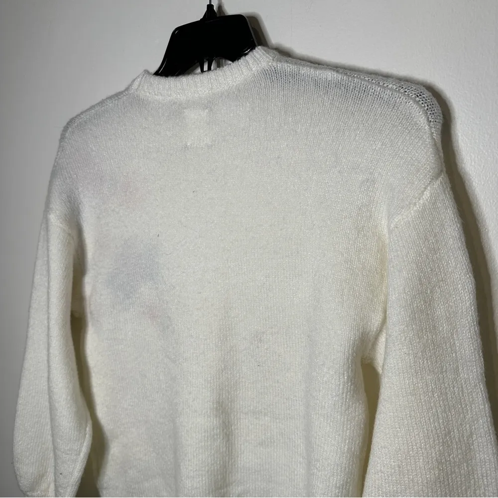 Zara Knit Sweater Fancy Collection Junior Girls Floral 152cm - Image 9