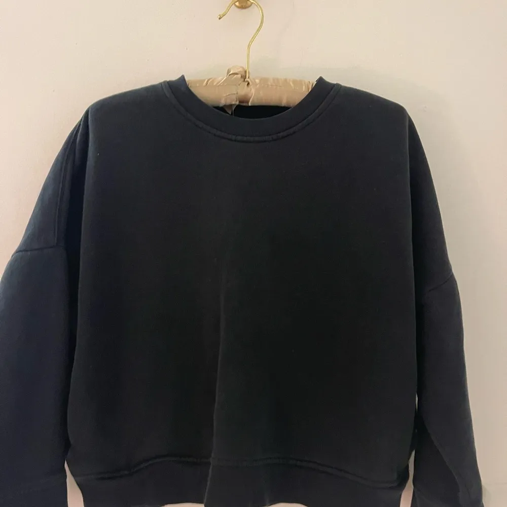 madewell black crewneck sweatshirt size XS - Image 2