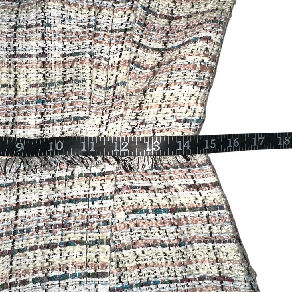 Zara Tweed Skort Sleeveless Romper MEDIUM - Image 9