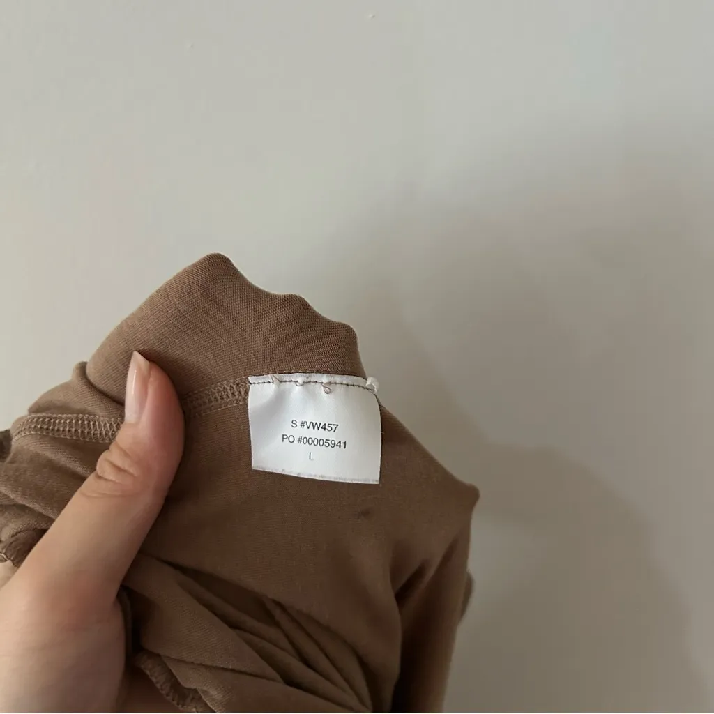 Vuori Boyfriend Jogger Sweats Tan Brown Size L - Image 6