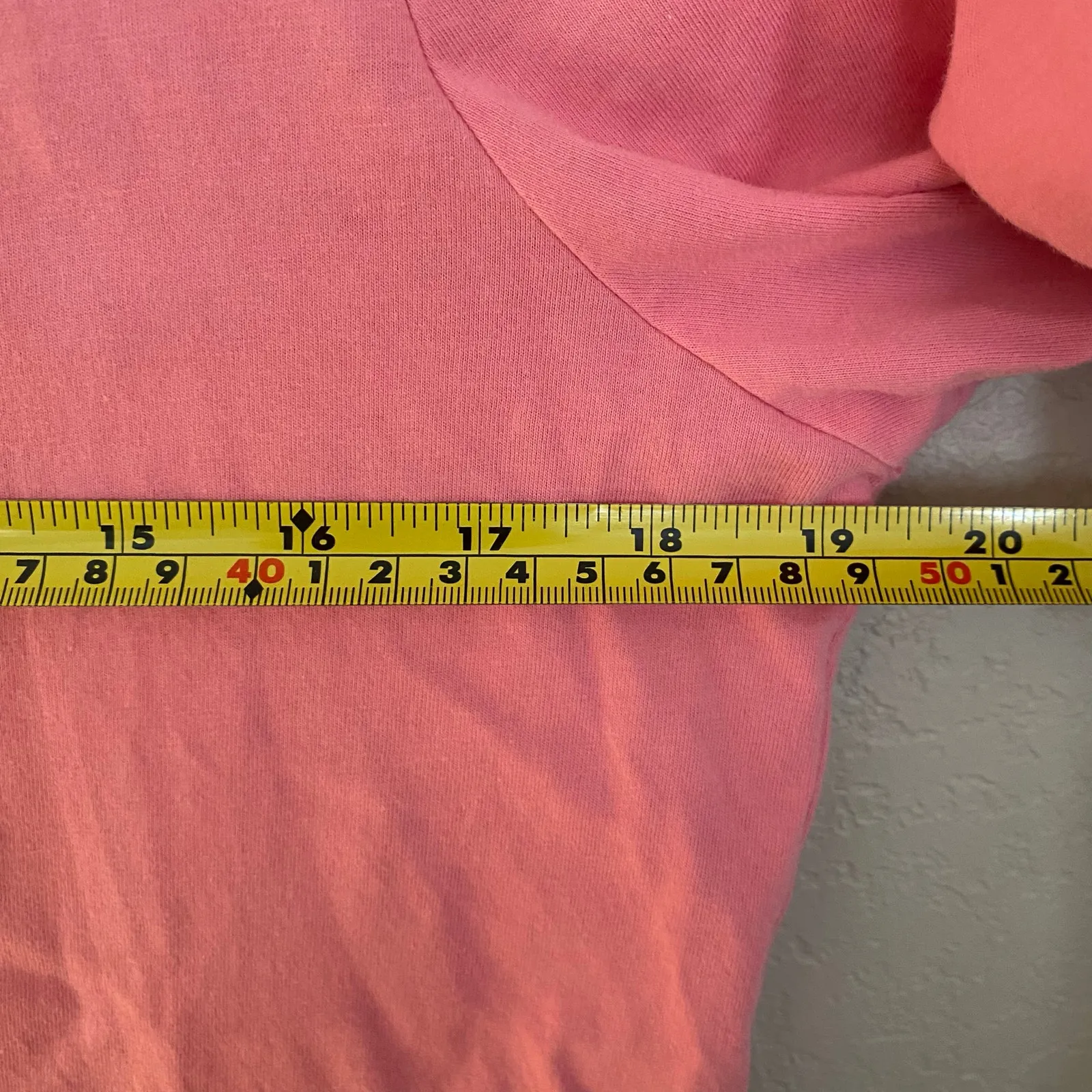 Boden Light Pink Crewneck Short Sleeve Tee Basic 100% Cotton Women's size Medium - Image 7