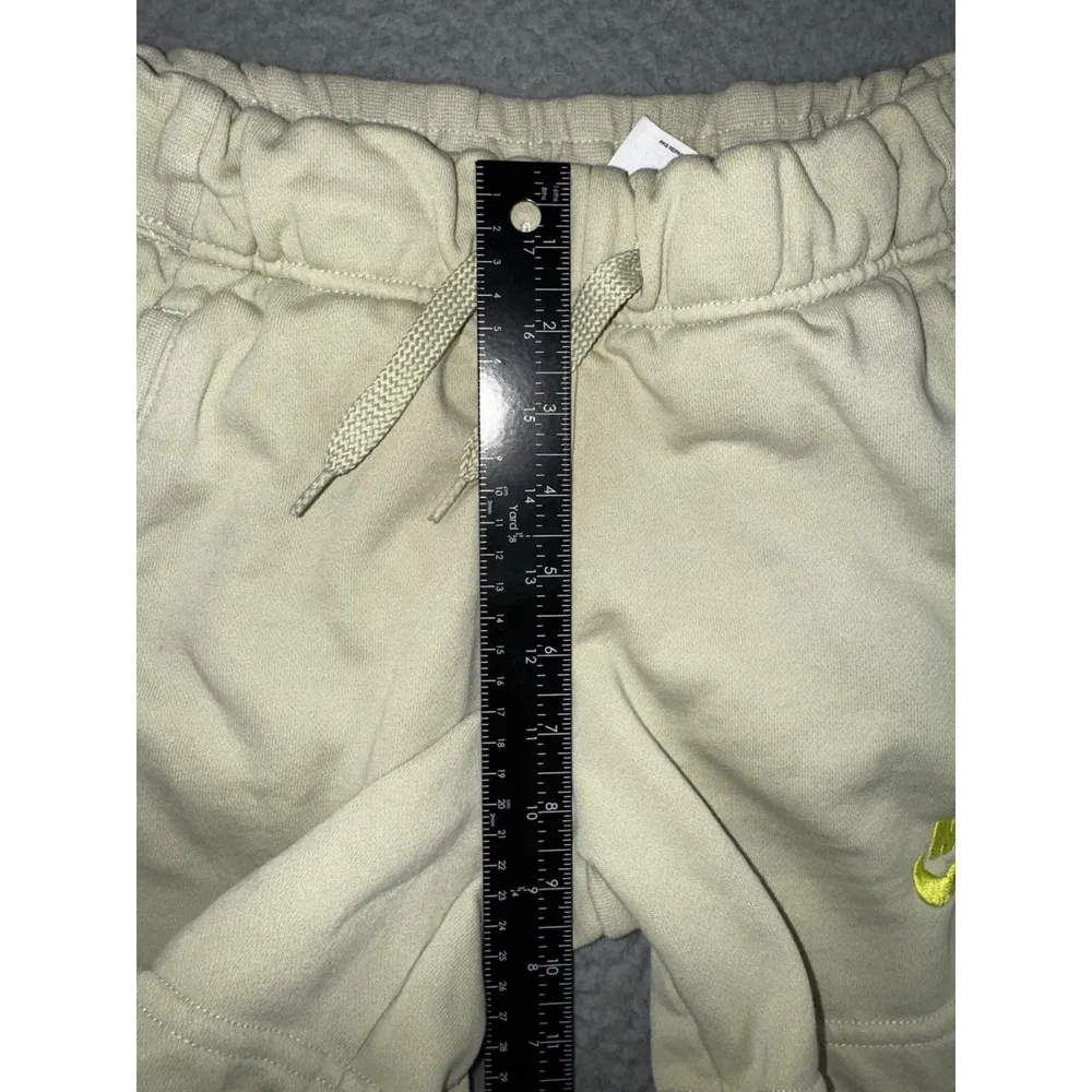 Nike French Terry Shorts Girls Large Elastic Drawstring Waist Activewear - Image 5