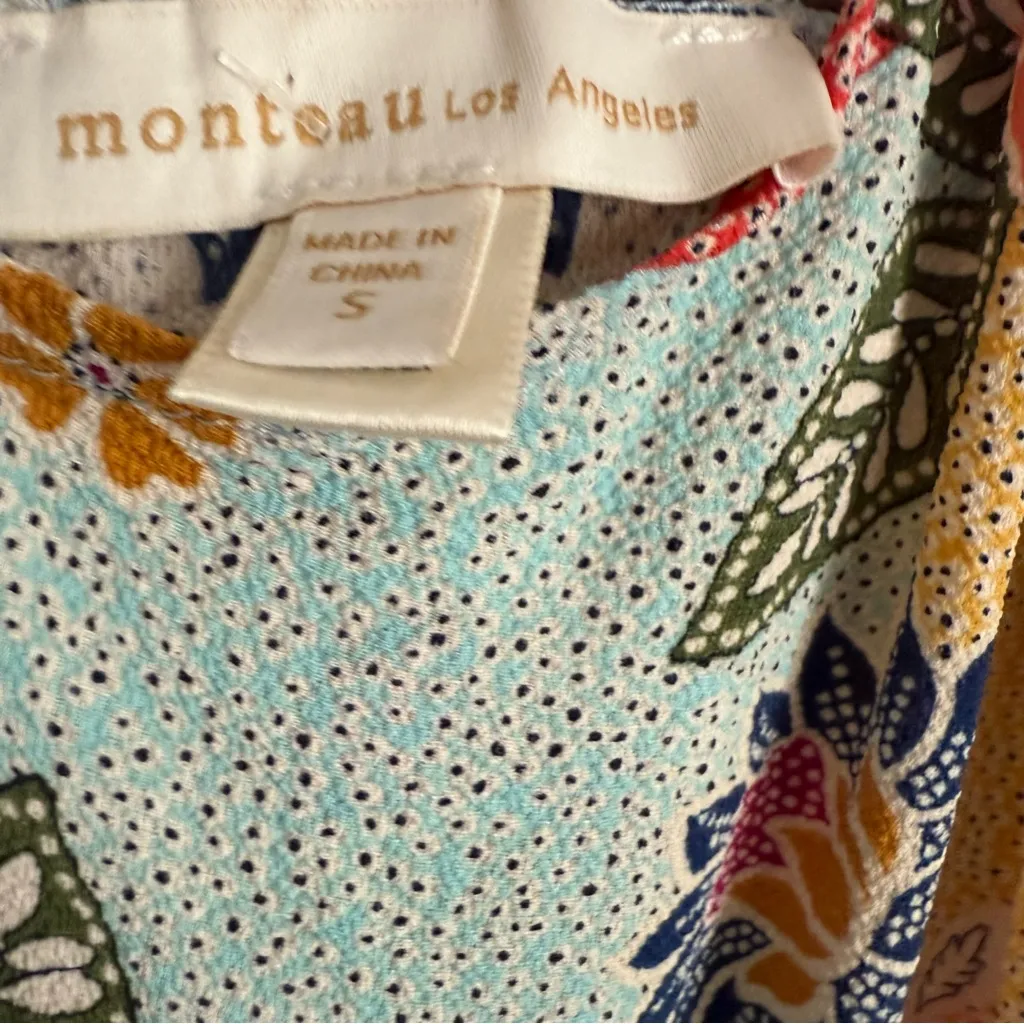 🌟NWT Monteau Multicolor Floral Maxi Dress - Image 3