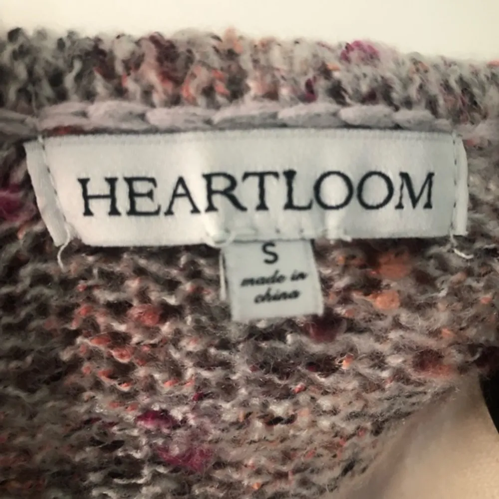 Heartloom Waffle Knit Confetti Open Cardigan - Image 9