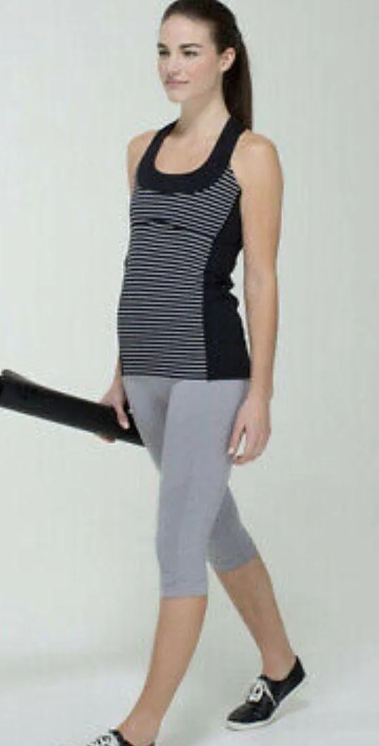 Striped Scoop Neck Tank - Image 2