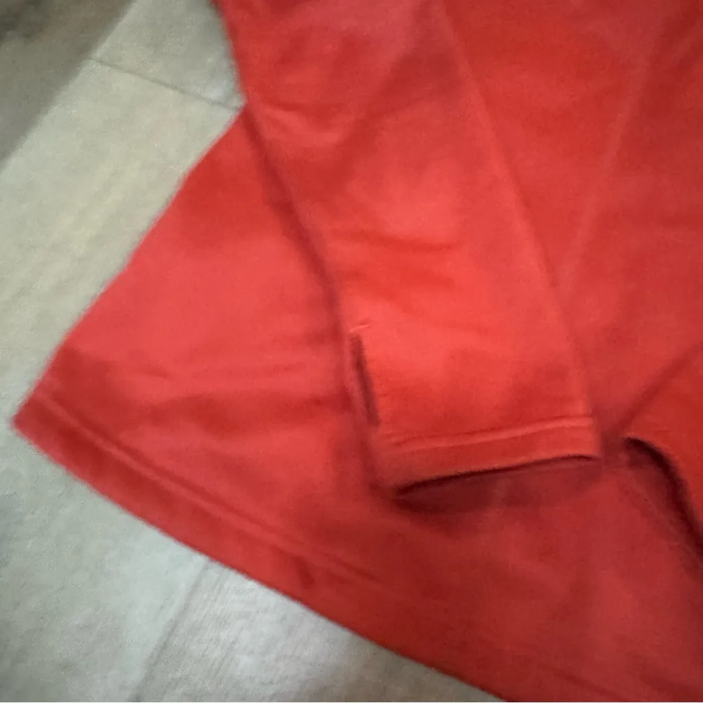 The North Face Orange Zip Up Jacket - Image 7