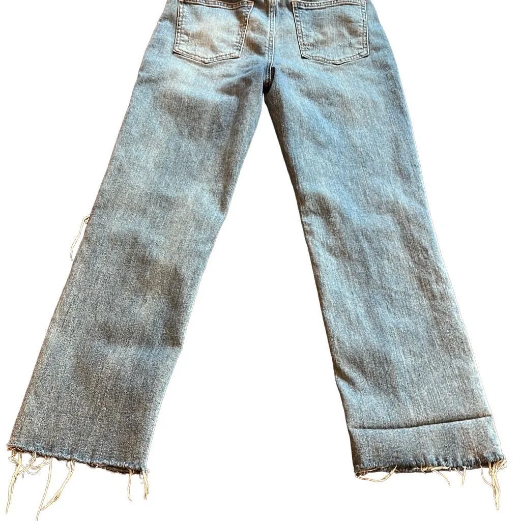 Harper Heritage High Rise straight distressed jeans - Image 4
