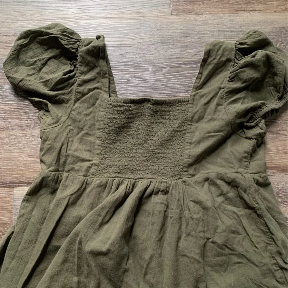 Abound Green Short Sleeved Mini Dress M - Image 6