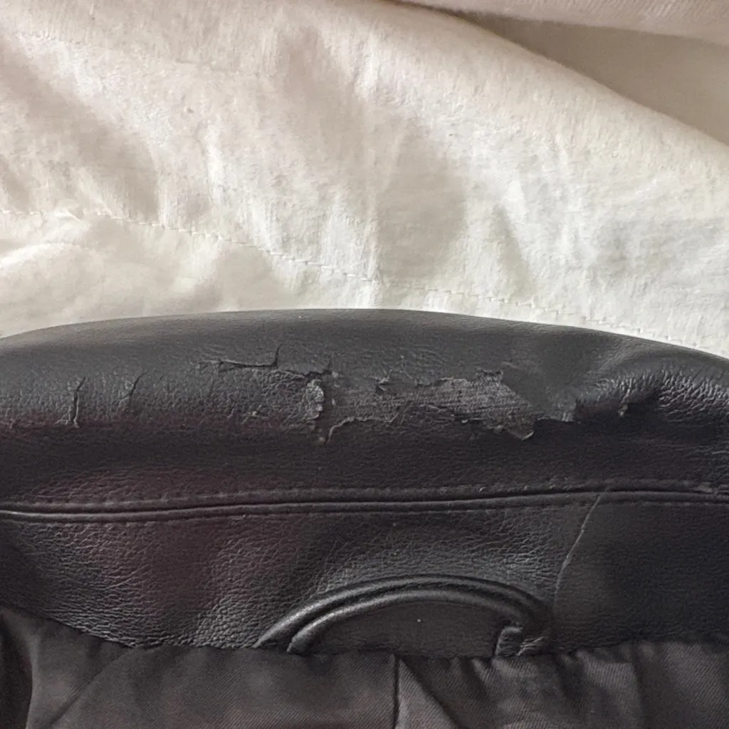 Urban Outfitters  Black Leather Jacket - Image 4