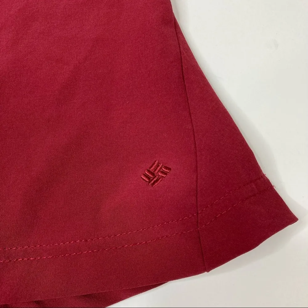 3/$30 Columbia | Omni-Shield Crossed Back Red Athletic Tank Top S - Image 4