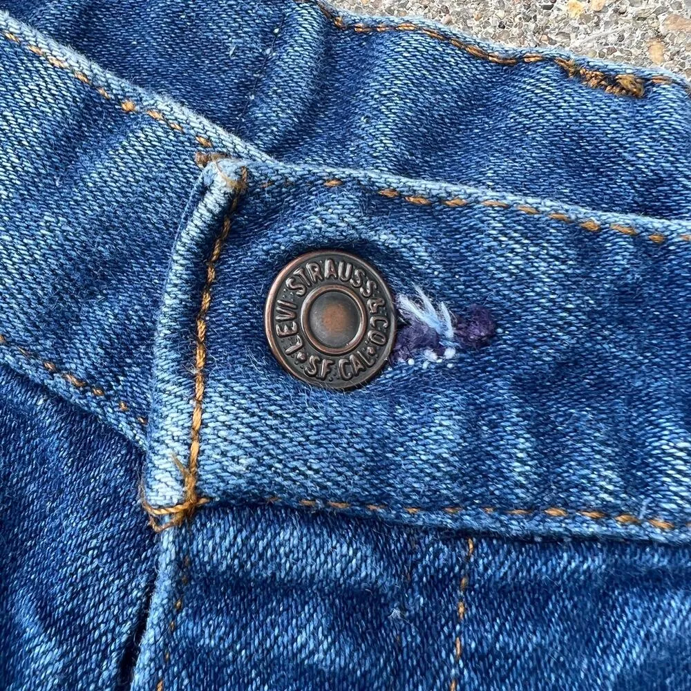 Vintage 80s Levi's Ladies 845 Straight Leg Jeans Size 16 - Image 5