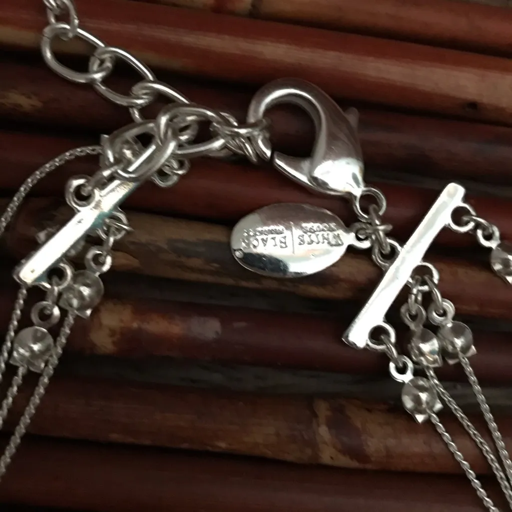 White House Black Market Four Strand Necklace - Image 4