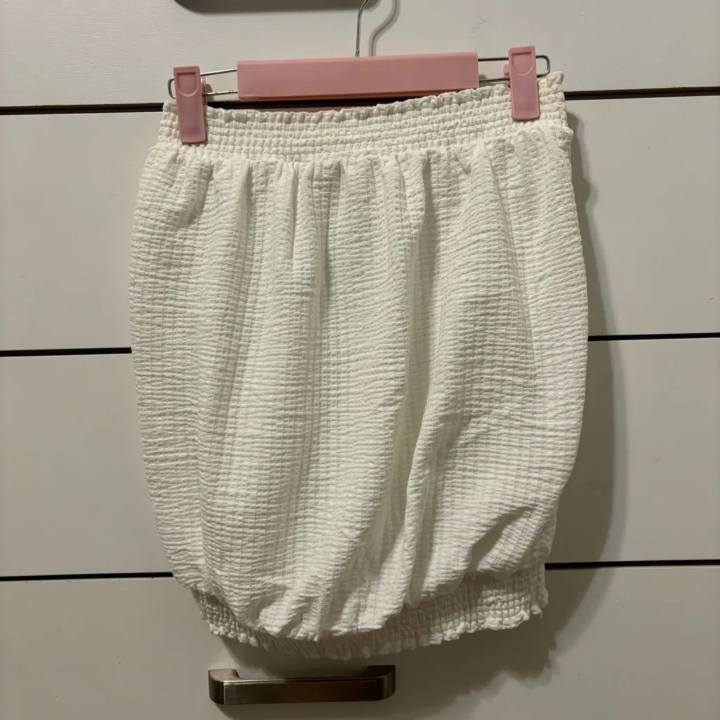 Anthropologie White Tube Top - Image 2