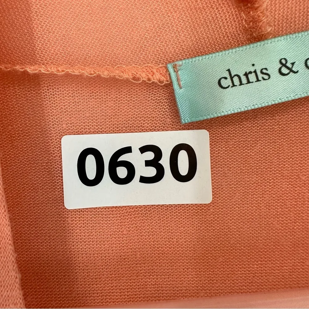 Chris & Carol Long Sleeve Cardigan S Orange - Image 11