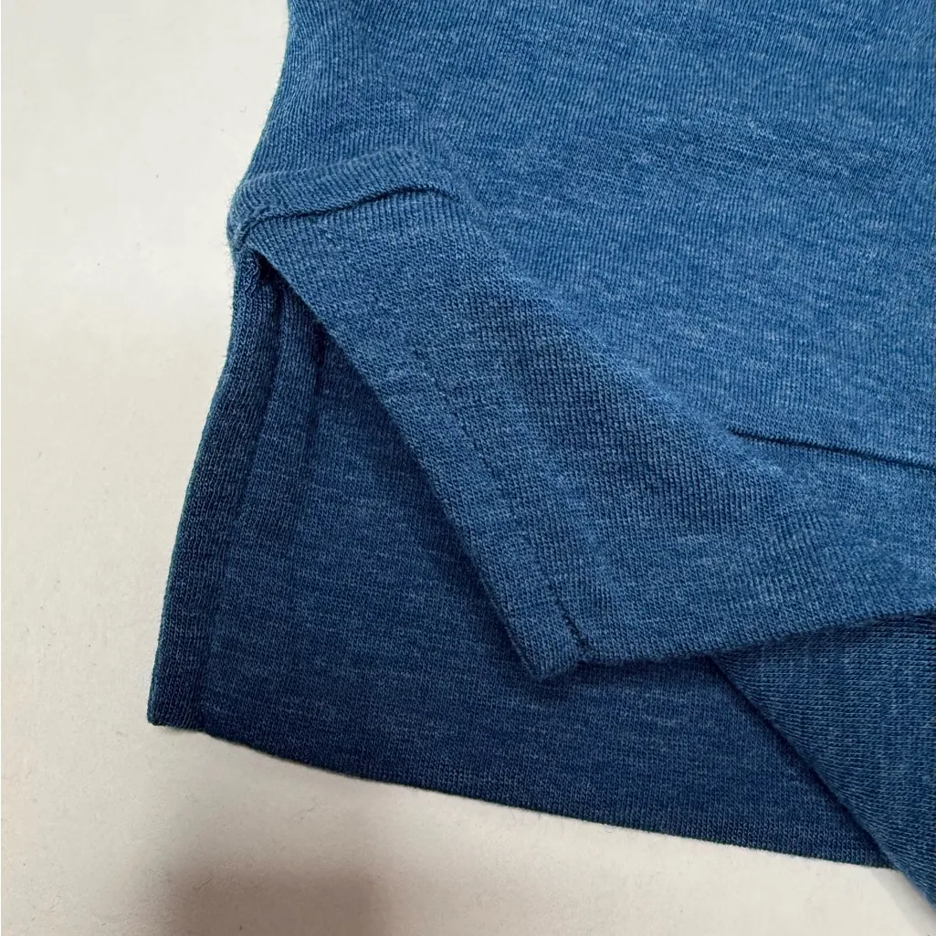 OGIO Long Sleeve Shirt Women’s Size‎ Large Blue Polyester Wool Blend Thin Soft - Image 8