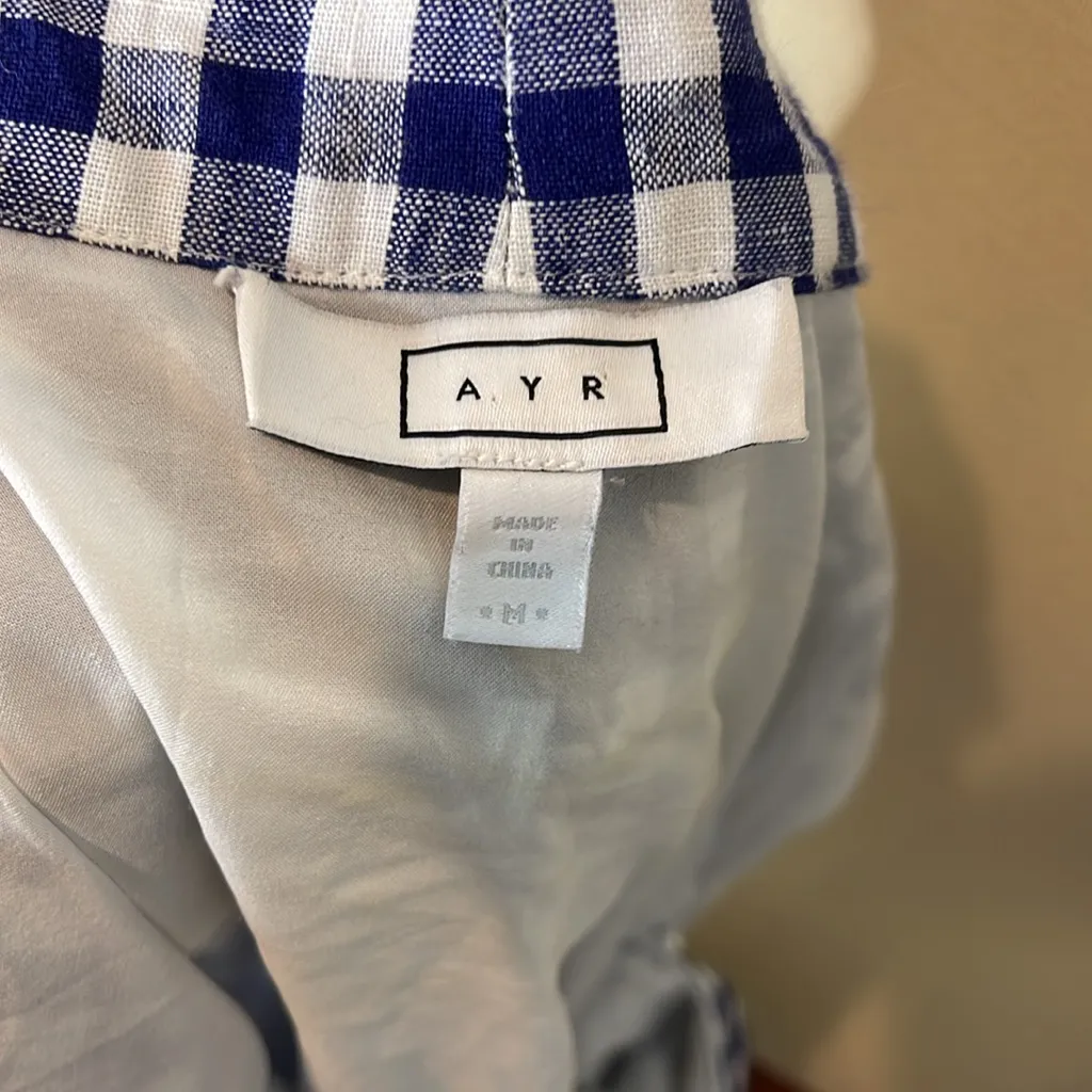 AYR Gingham Porch Midi‎ Dress - Image 10