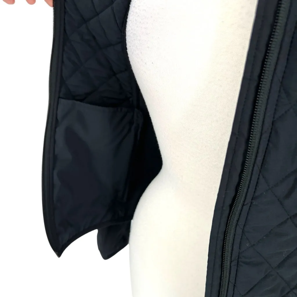 Athleta Upside Quilted Jacket Black Size XS - Image 13
