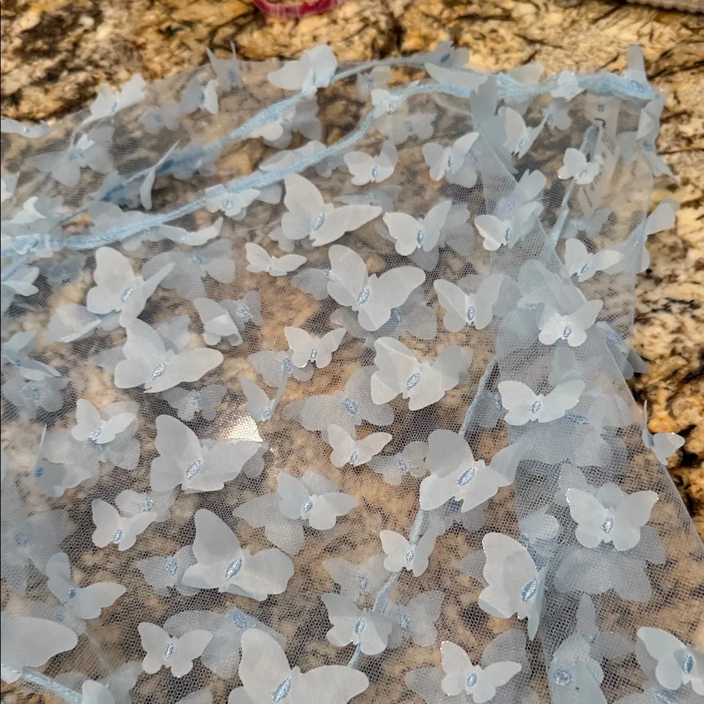 Butterfly Mesh Swim Bottom Coverup - Image 5