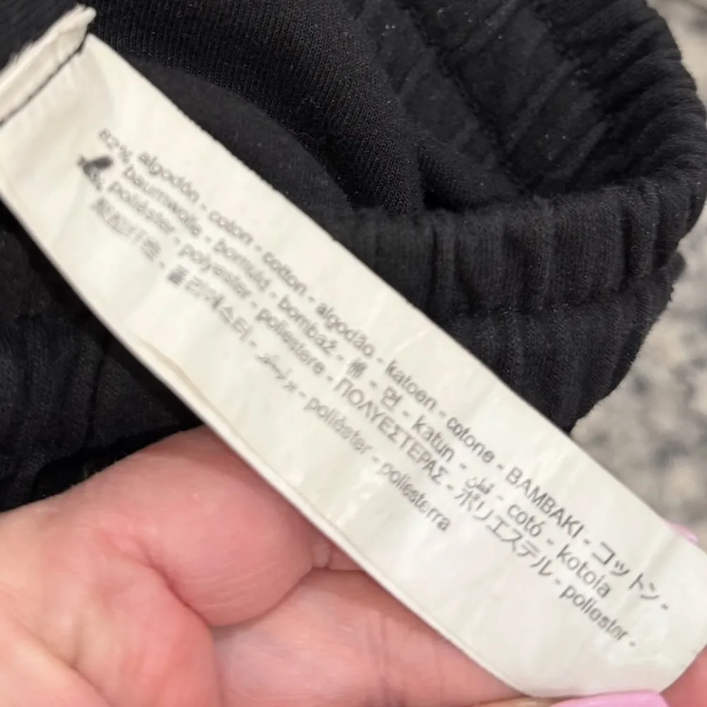 Black Soft Cargo Jogger Sweatpants - Image 8