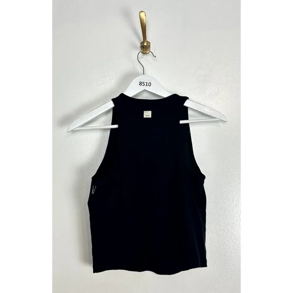 VUORI Plyo Rib Racerback Tank in Black Size Medium - Image 7