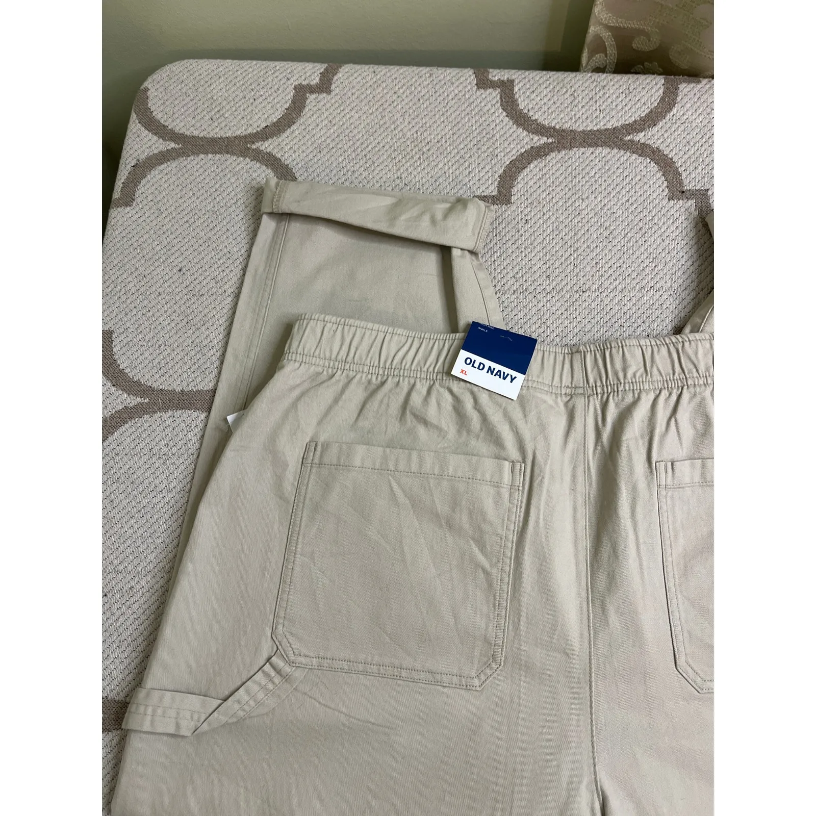 Old Navy High-Waisted Pulla Utility Pants A Stones Throw, size XL, NWT, $40 - Image 3